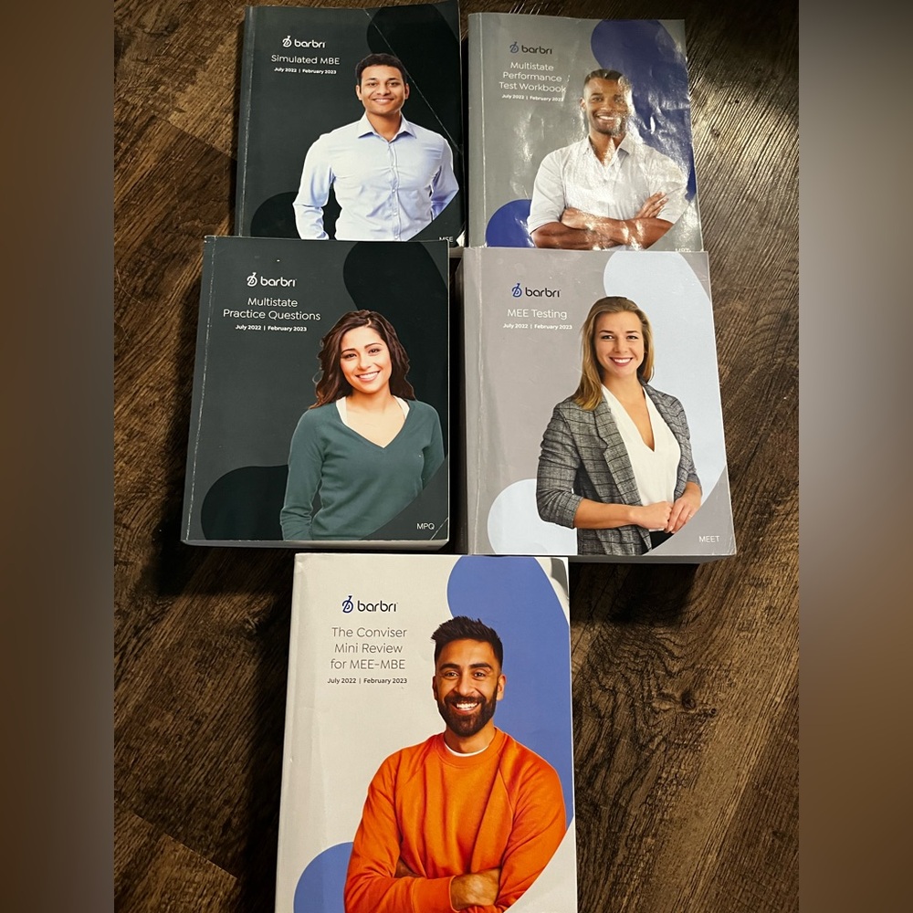 Barbri bar exam study materials bundle